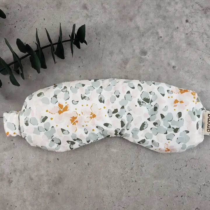 Therapeutic Lavender Eye Mask - Garden Flower Print