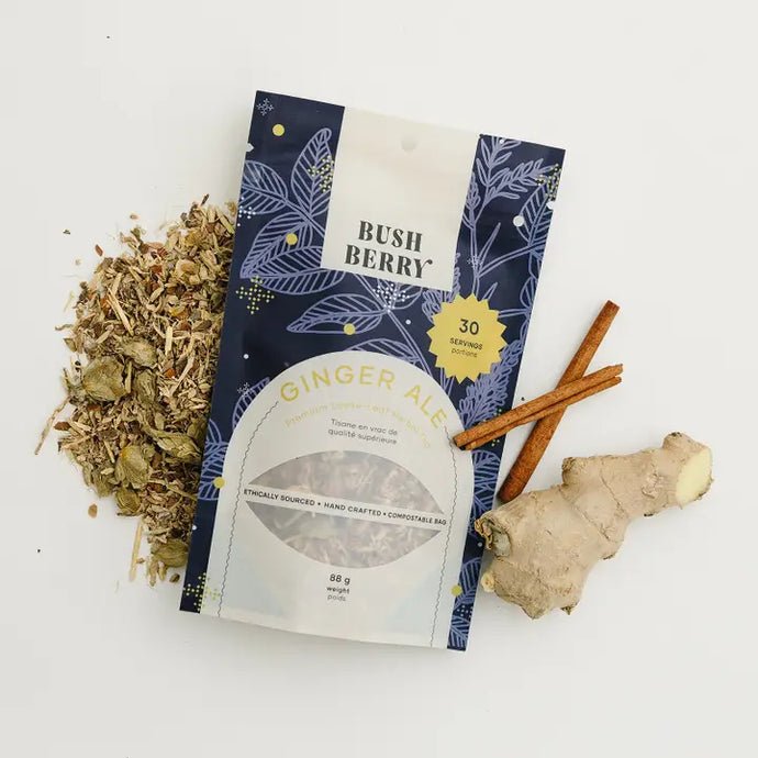 Organic Ginger Ale Loose Leaf Tea - Bush Berry