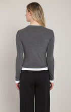 Load image into Gallery viewer, Layered Look Top - Charcoal