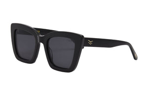 I-SEA Harper Polarized Sunglasses Black/Smoke