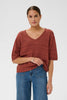 KAmellie Knit Pullover - Henna - Kaffe