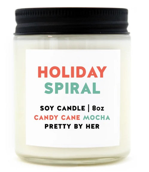 Holiday Spiral - Candle