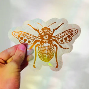 Honeybee Suncatcher - Prismatic Kitty