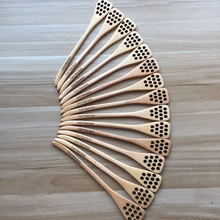 Honey Dipper with Hex Holes - Light