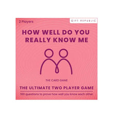 Load image into Gallery viewer, How Well Do You Know Me Game