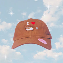 Load image into Gallery viewer, I Heart Weiner Dogs Baseball Dad Hat