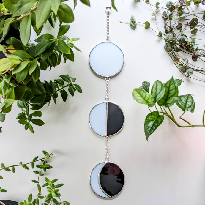 Moon Phase Suncatcher - Glimpse Glass