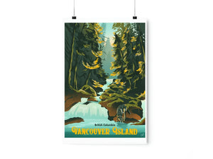 Vancouver Island Wolf Print