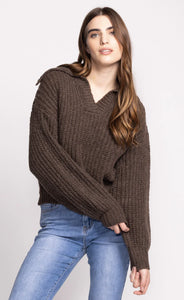 Sloane Sweater - Brown