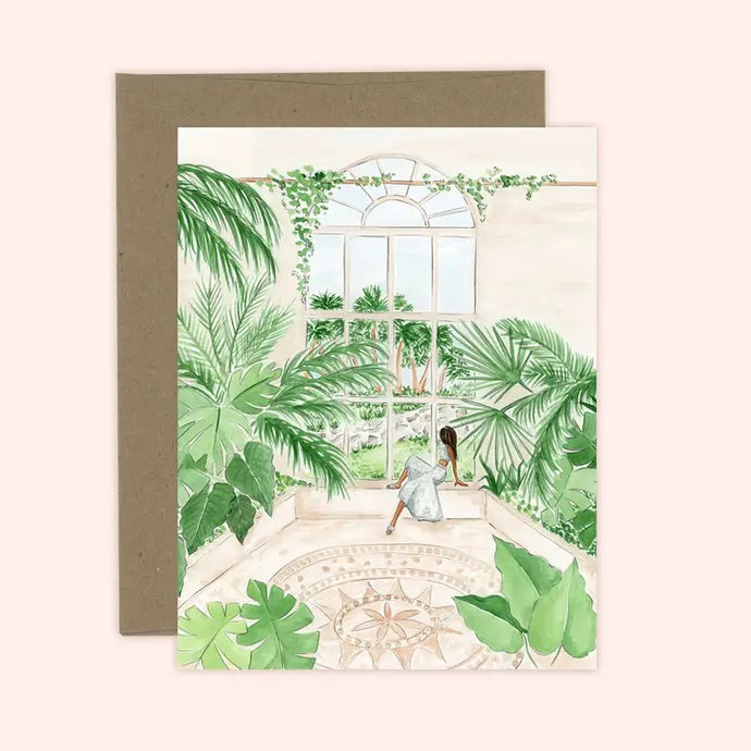 Into the Jungle Blank Greeting Card - Everyday Card