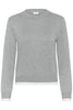 KAlizza Contrast Pullover - Grey