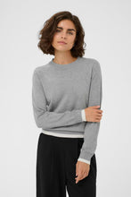 Load image into Gallery viewer, KAlizza Contrast Pullover - Grey