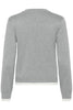 KAlizza Contrast Pullover - Grey