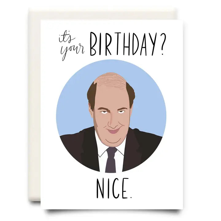 Kevin The Office Birthday Card