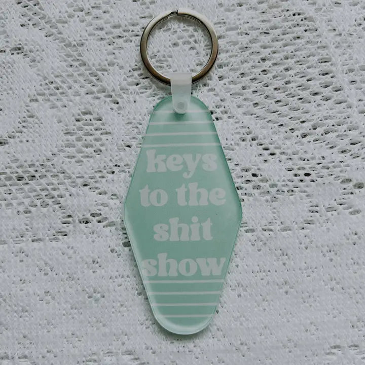 Keys To The Shit Show - Keychain