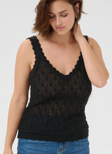 Load image into Gallery viewer, KAjona Knitted Top - Black - Kaffe