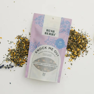 Organic Knock Me Out Loose Leaf Tea - Bush Berry