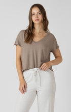 Load image into Gallery viewer, Lace trim Waffle Top