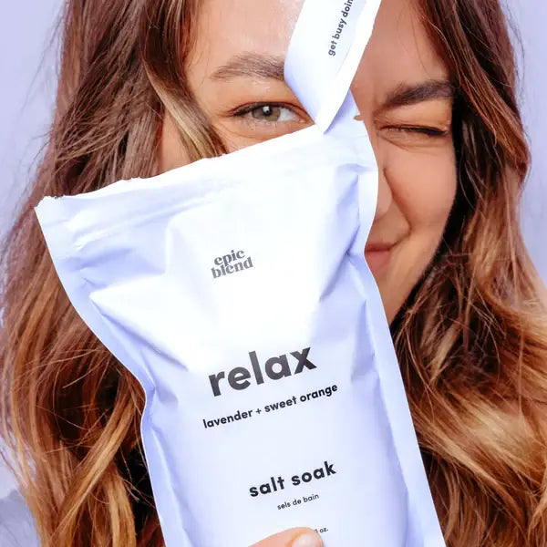 Large Relax Salt Soak - Epic Blend