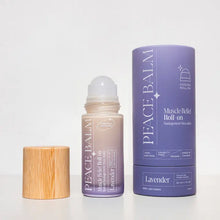 Load image into Gallery viewer, Lavender Muscle Relief Roll-On Peace Balm