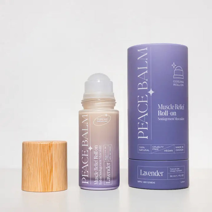 Lavender Muscle Relief Roll-On Peace Balm
