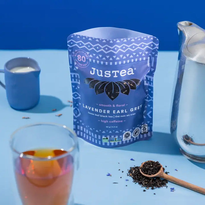 Lavender Earl Grey Loose Leaf Pouch - JusTea