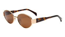 Load image into Gallery viewer, I-SEA Lennox Polarized Sunglasses - Gold/Brown