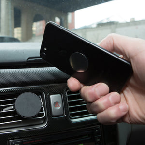 Magnetic Car Vent Phone Mount - Kikkerland