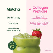 Load image into Gallery viewer, Blume Strawberry Matcha with Collagen