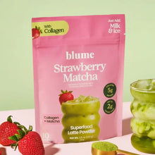 Load image into Gallery viewer, Blume Strawberry Matcha with Collagen