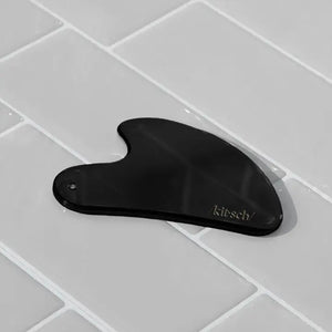 Stainless Steel Gua Sha - Matte Black - Kitsch