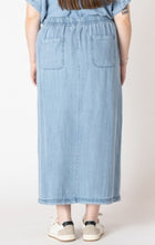 Load image into Gallery viewer, Tencel Maxi Skirt - Blue Wash