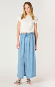 Tencel Maxi Skirt - Blue Wash