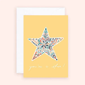 Mini Card - You're A Star Card
