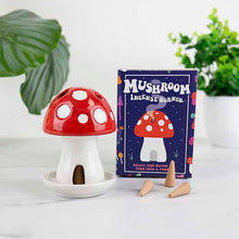 Load image into Gallery viewer, Mushroom House Incense Burner