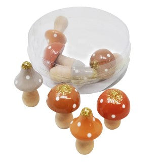 Little Mushroom decor 8 Pack