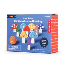 Load image into Gallery viewer, Kids Mini Mushroom Bowling - Kikkerland