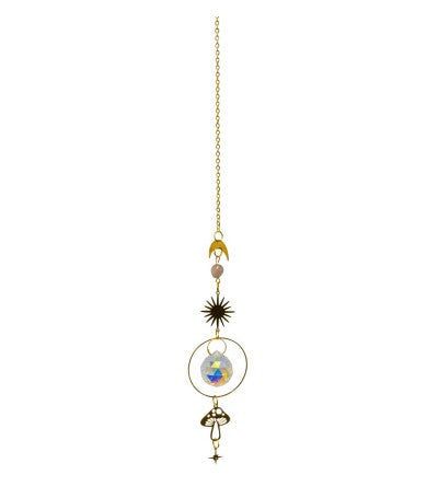 Mushroom Hanging Suncatcher