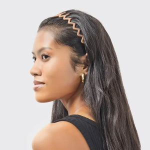 Zig Zag Headbands (2 Pieces) - Neutral - Kitsch