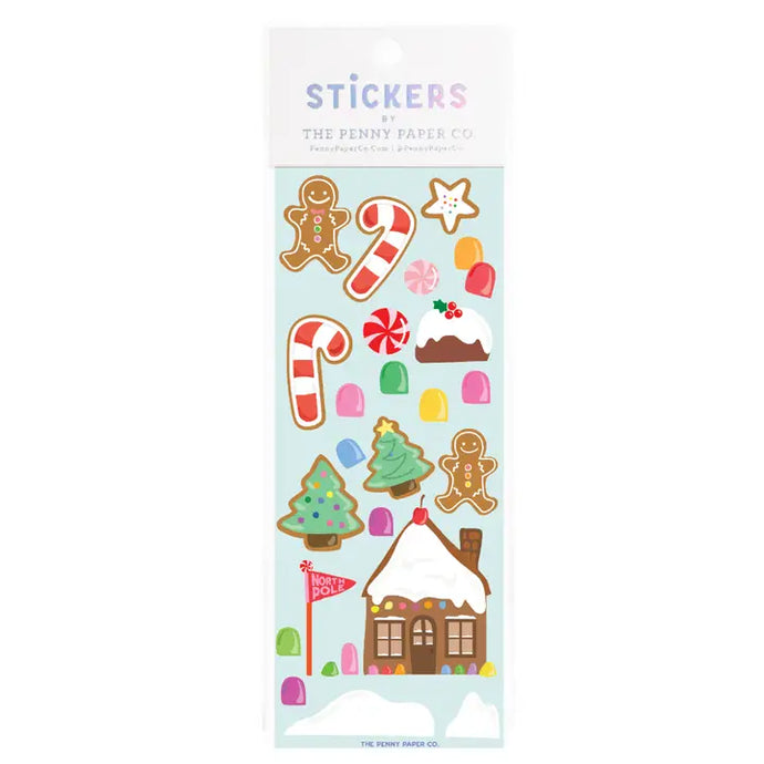 North Pole Sticker Sheet