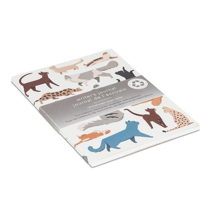 Multi Cats Lined Book - Abbott