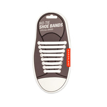 Load image into Gallery viewer, No Tie Shoe Bands White - Kikkerland