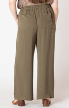 Load image into Gallery viewer, Belted Wide Leg Flowy Pants - Olive