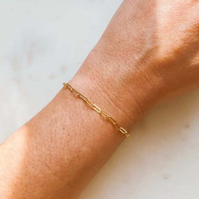 Paperclip Bracelet - 14K Gold Fill