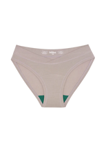Load image into Gallery viewer, Crossover Bikini Underwear - Pebble - Huha