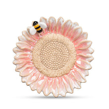 Load image into Gallery viewer, Flower &amp; Bee Plates Assorted Colors