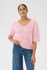 KAmellie Knit Pullover - Pink - Kaffe