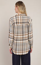 Load image into Gallery viewer, Plaid Shirt - Brown/Navy