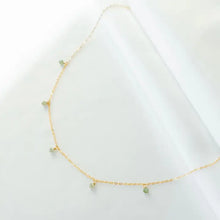 Load image into Gallery viewer, Primrose Green Necklace - 14K Gold Fill