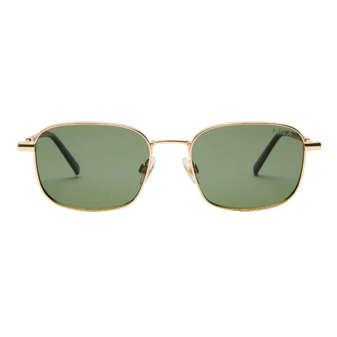 I-SEA Quinn Polarized Sunglasses - Gold/Green